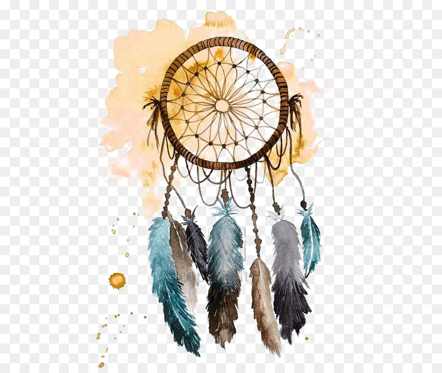 900x760 Dreamcatcher Watercolor Painting Drawing - Watercolor Dream Catchers