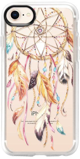 282x560 Watercolor Dreamcatcher Feather Dream Catcher Casetify - Watercolor Dreamcatcher