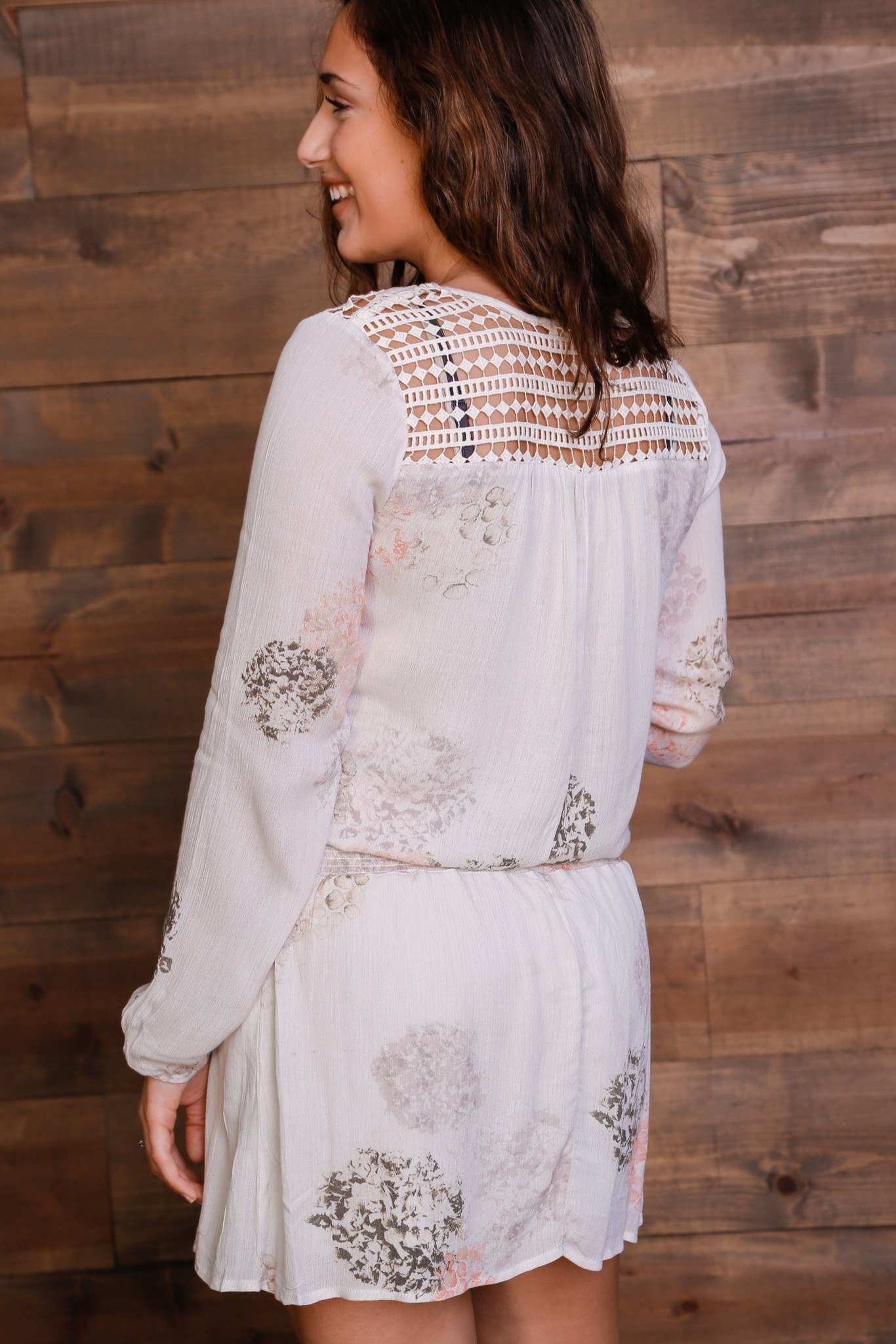 1366x2048 The Ava Long Sleeved Watercolor Floral Dress - Watercolor Dress Long