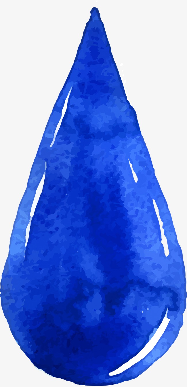 650x1347 Watercolor Drops, Watercolor Vector, Watercolor, Blue Png And - Watercolor Drops