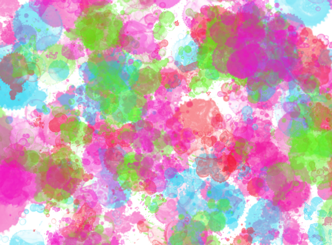 664x490 Watercolor Drops Drawing By K Popper88 - Watercolor Drops