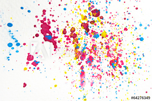 500x334 Watercolor Drops Point Spread - Watercolor Drops