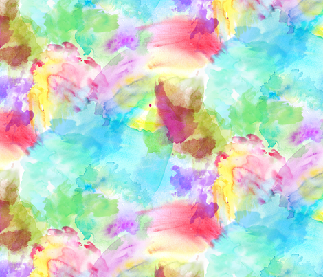 470x403 Tie Dye Rainbow Watercolor Fabric - Watercolor Dye Fabric