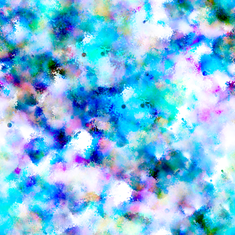 470x470 Watercolor Blue Fabric - Watercolor Dye Fabric