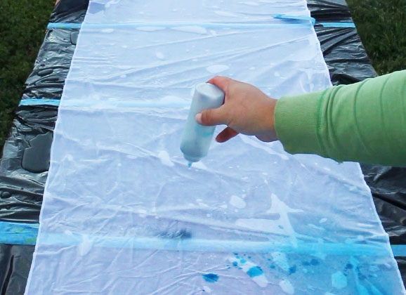 578x420 Watercolor Curtains - Watercolor Dye Fabric