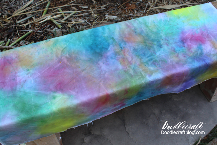 735x490 Doodlecraft How To Dye Fabric With Watercolors! - Watercolor Dye Fabric