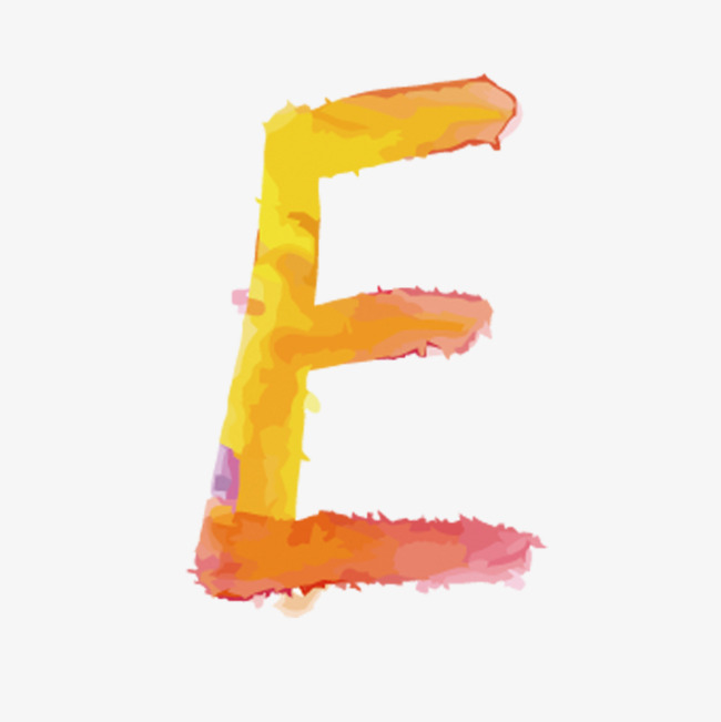650x651 Color Letters E, Color Clipart, Watercolor, Letter Png Image And - Watercolor E