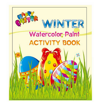 350x350 Painting Magic Watercolor Easter Egg Printable Coloring Book - Watercolor Easter
