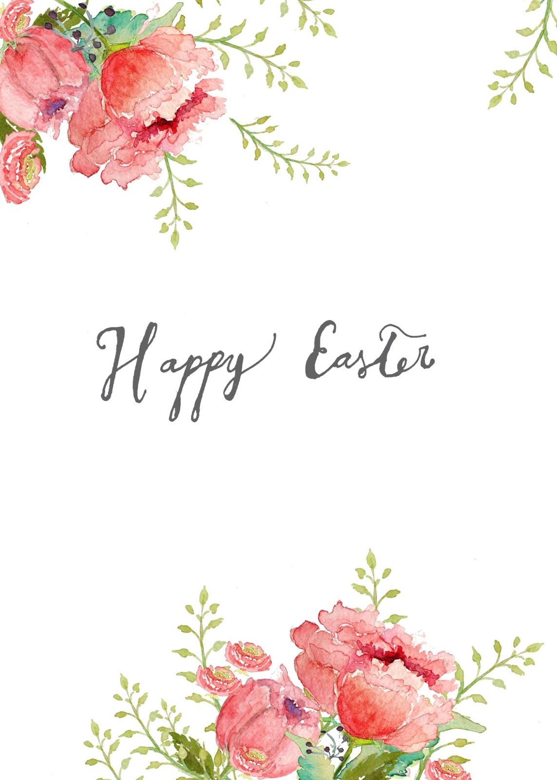 1143x1600 Beautiful, Free Watercolor Easter Printables! Easter - Watercolor Easter