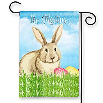 355x355 Watercolor Easter Bunny Personalized Holiday Cartoon - Watercolor Easter Bunny