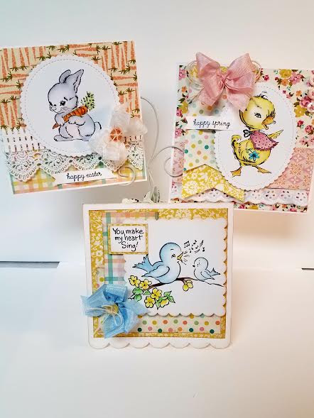 442x589 New Class Added Easter Cards Vintage In Kc - Watercolor Easter Cards