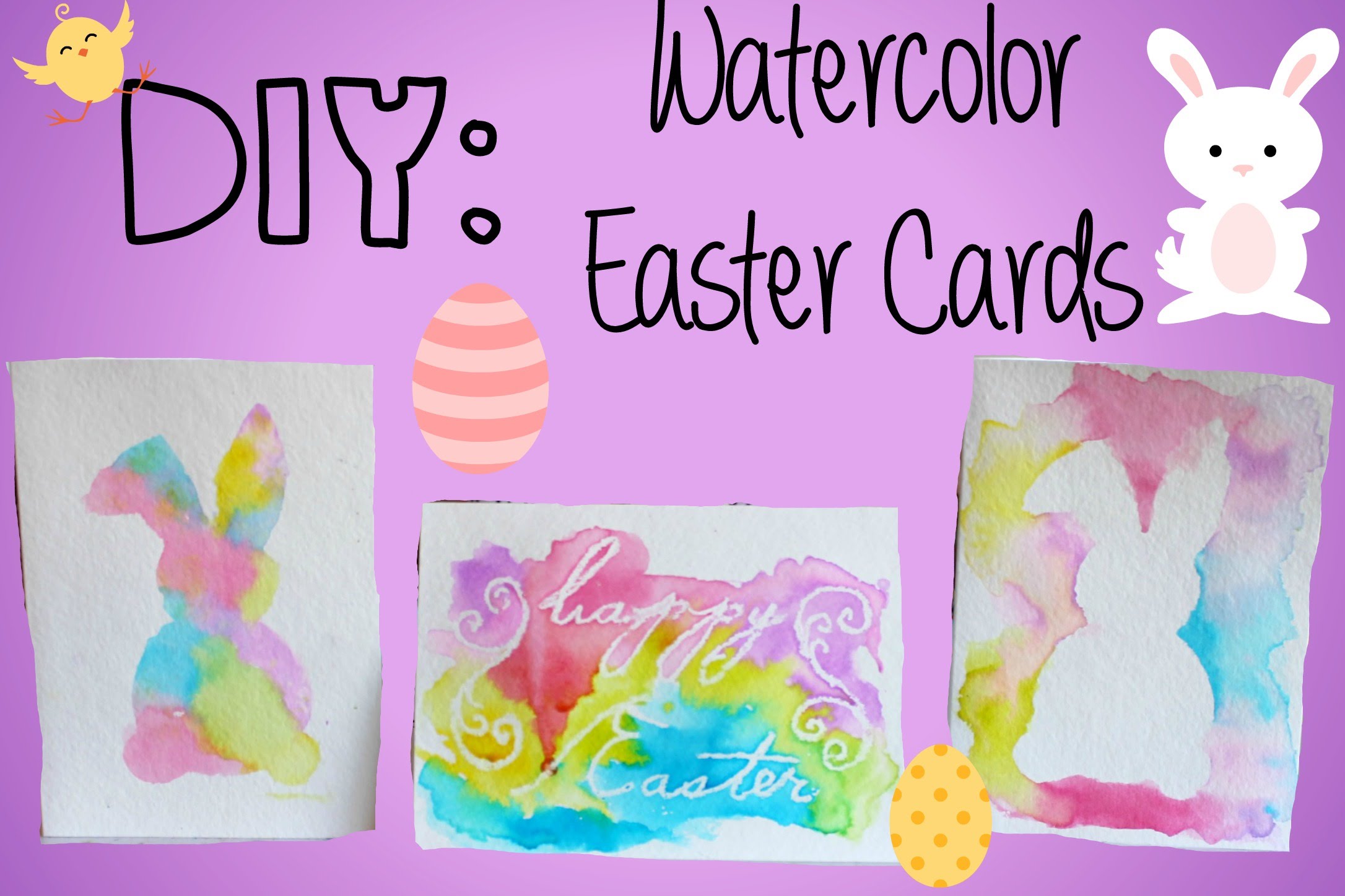 2172x1448 Diy Watercolor Easter Cards - Watercolor Easter Cards