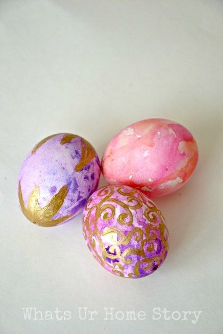437x655 Perfect Kids Easter Craft - Watercolor Easter Eggs