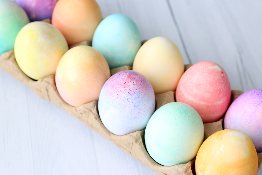 1000x667 Super Easy Way To Color Easter Eggs With Markers Instead Of Dye - Watercolor Easter Eggs