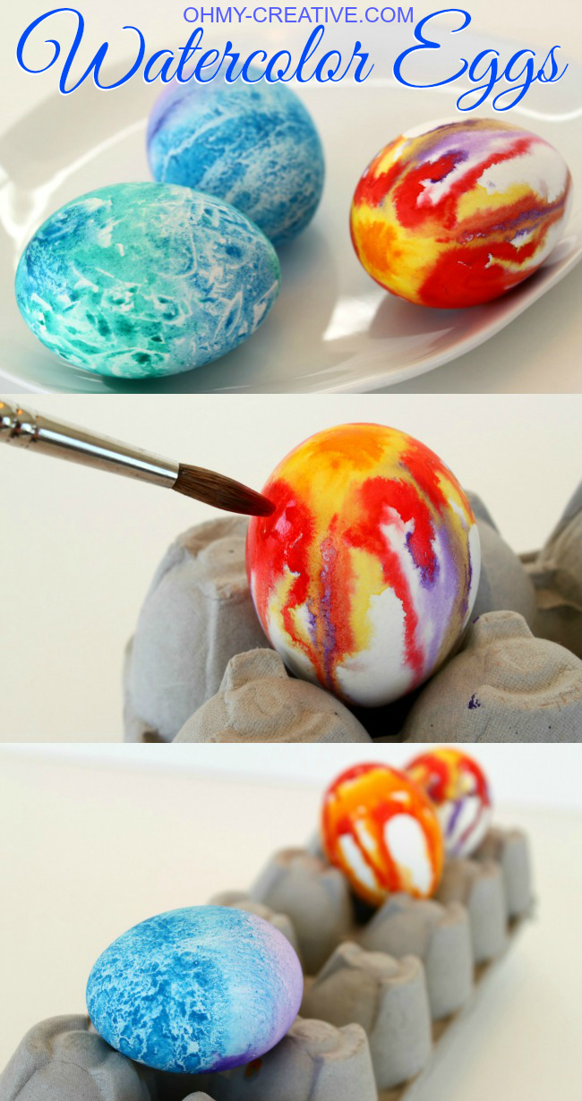 650x1230 Watercolor Easter Egg Designs - Watercolor Easter Eggs