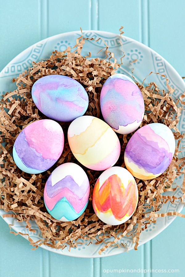 600x898 Watercolor Easter Eggs - Watercolor Easter Eggs