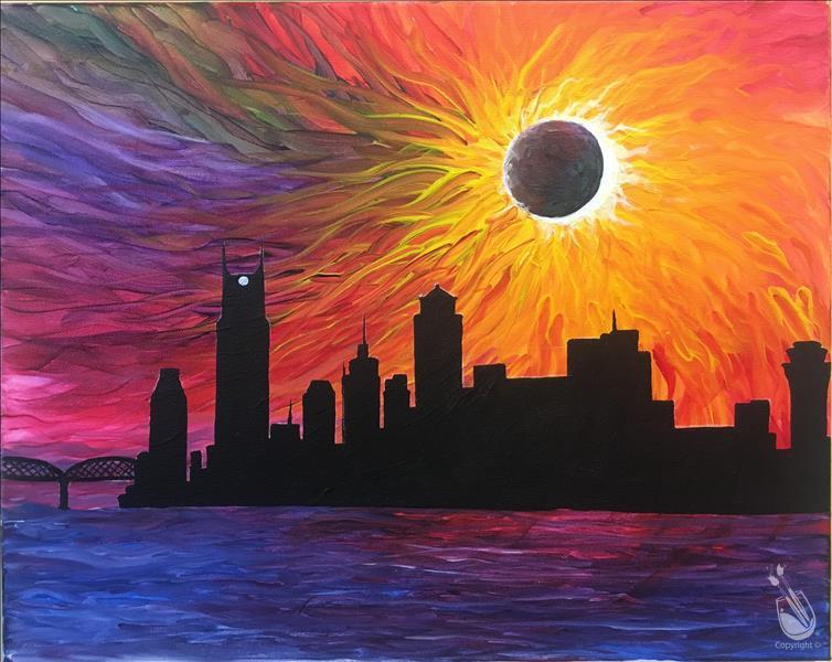 754x600 Eclipse - Watercolor Eclipse