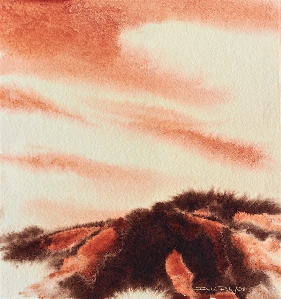 577x614 The 3 Edges Of Watercolor Debi Riley - Watercolor Edges