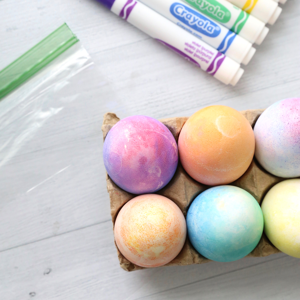 1000x1000 Super Easy Way To Color Easter Eggs With Markers Instead Of Dye - Watercolor Eggs