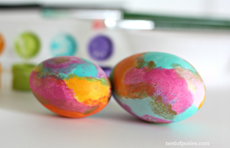 800x516 Watercolor Easter Eggs - Watercolor Eggs