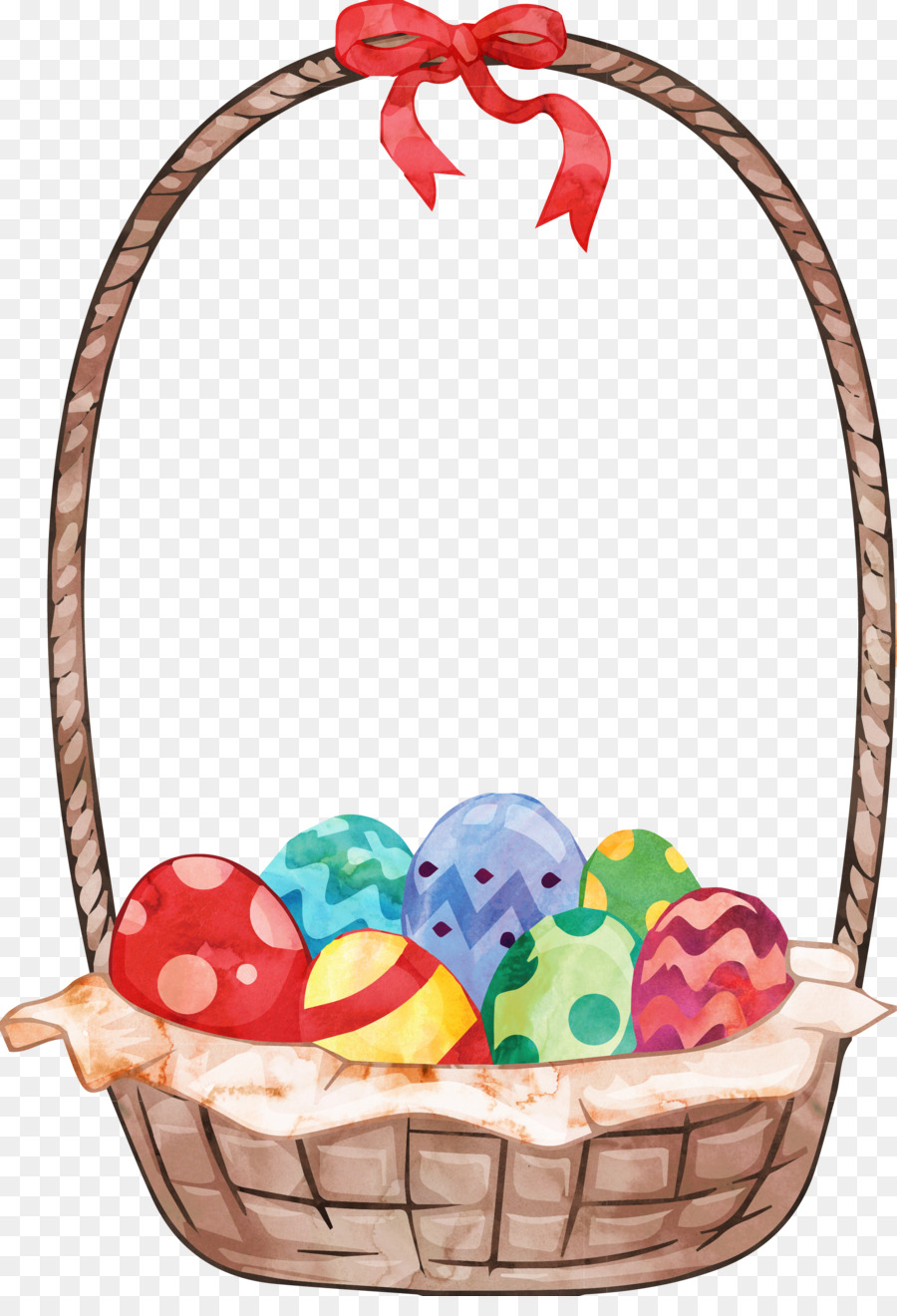 900x1320 Watercolor Painting Clip Art - Watercolor Eggs