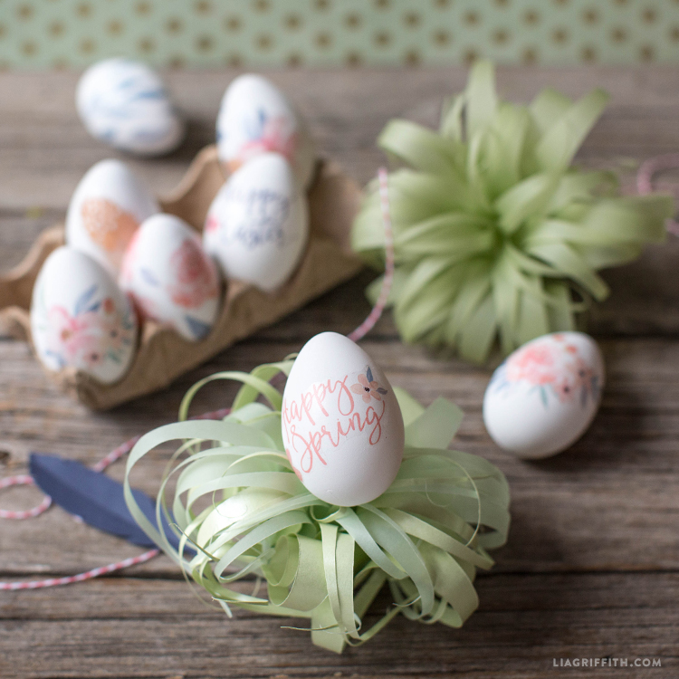 750x750 Diy Elegant Watercolor Tattoo Egg Decorations For Easter - Watercolor Eggs