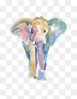 260x332 Watercolor Elephant Png Images Vectors And Psd Files Free - Watercolor Elephant