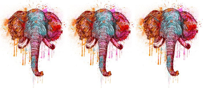 700x304 Watercolor Elephant Head Coffee Mug By Lebensart Society6 - Watercolor Elephant Head