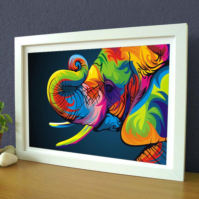 Watercolor Elephant Painting