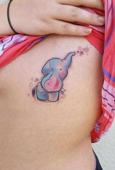 405x596 51 Exceptional Elephant Tattoo Designs Amp Ideas - Watercolor Elephant Tattoo