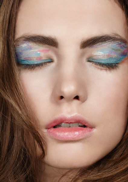 424x600 This Painterly Eye Shadow Is Utter Perfection. (Via @byrdiebeauty - Watercolor Eye Makeup