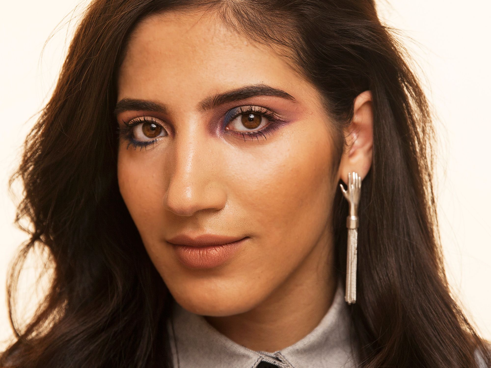 2000x1500 Blue Purple Watercolor Eyeshadow Look Tutorial Video - Watercolor Eye Makeup