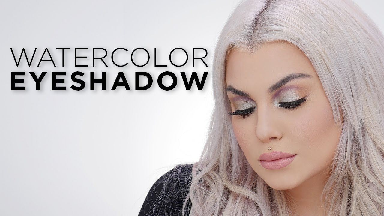 1280x720 Watercolor Eyeshadow - Watercolor Eye Makeup