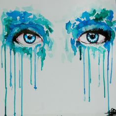 Watercolor Eye Painting