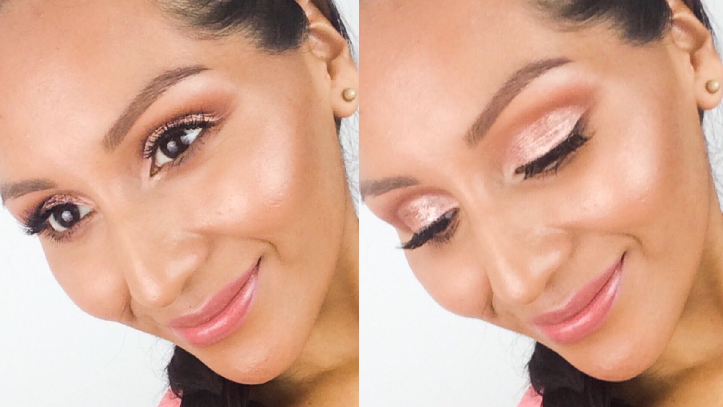 2400x1351 Tutorial Summer Glow Makeup Ft Josie Maran Eyeshadow - Watercolor Eyeshadow