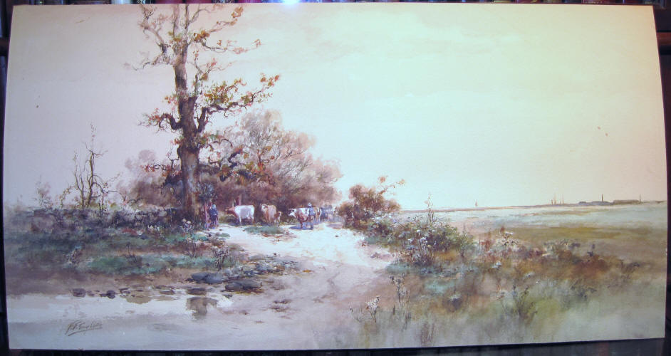 942x500 Original Paintings - Watercolor F