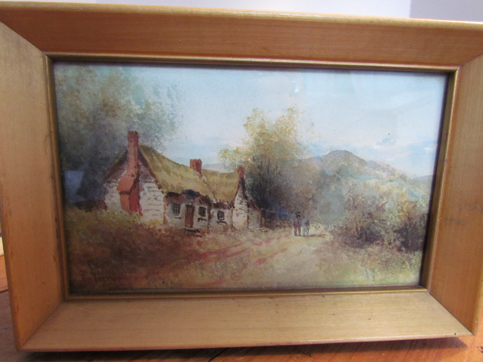 1600x1200 Antique Watercolor Art Antiques Michigan - Watercolor F