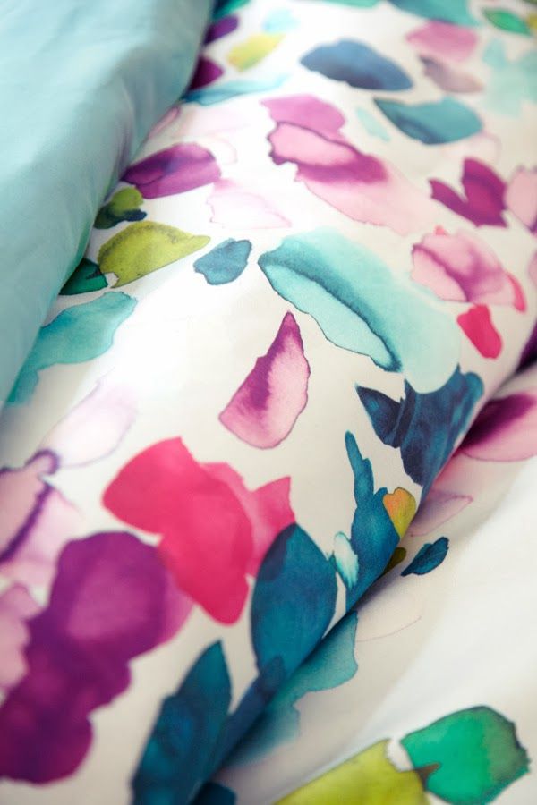 Watercolor Fabric Prints at Explore collection of