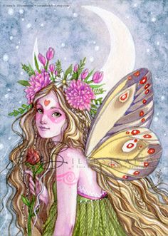 Fairy Watercolor at PaintingValley.com | Explore collection of Fairy ...