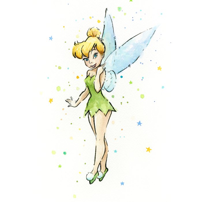 700x700 Fairy Watercolor Duvet Cover By Olechka Society6 - Watercolor Fairy Art