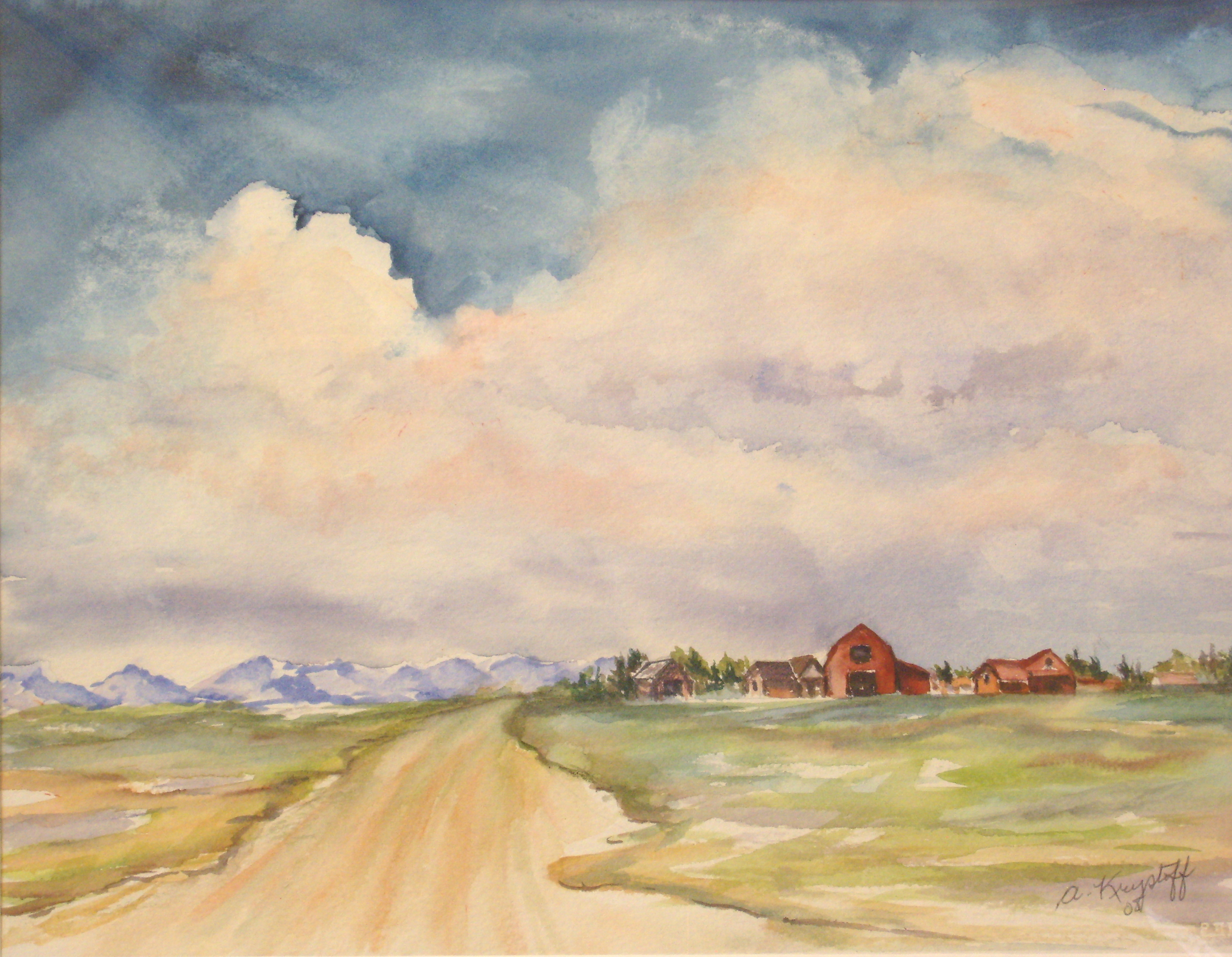 Watercolor Farm Scenes At Paintingvalley Com Explore Collection Of Watercolor Farm Scenes