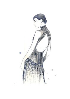 236x333 The 55 Best Watercolor Fashion Illustrations Images - Watercolor Fashion Design