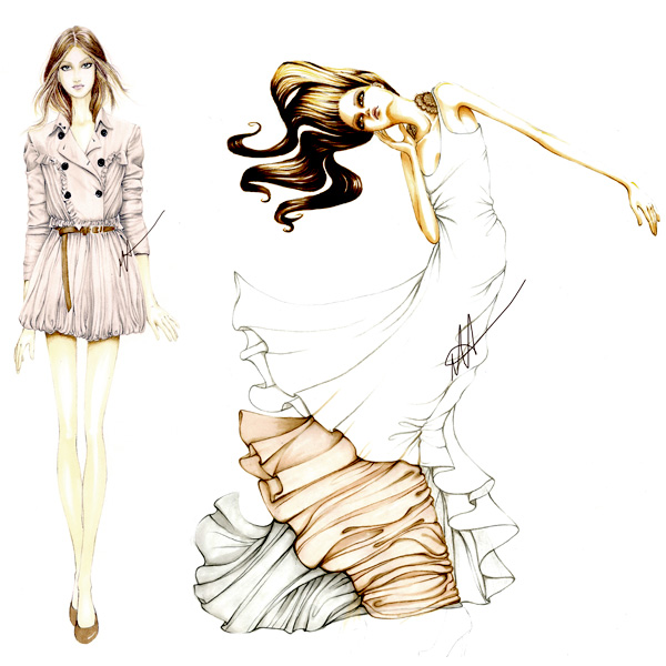 600x600 Color Intelligence - Watercolor Fashion Illustration