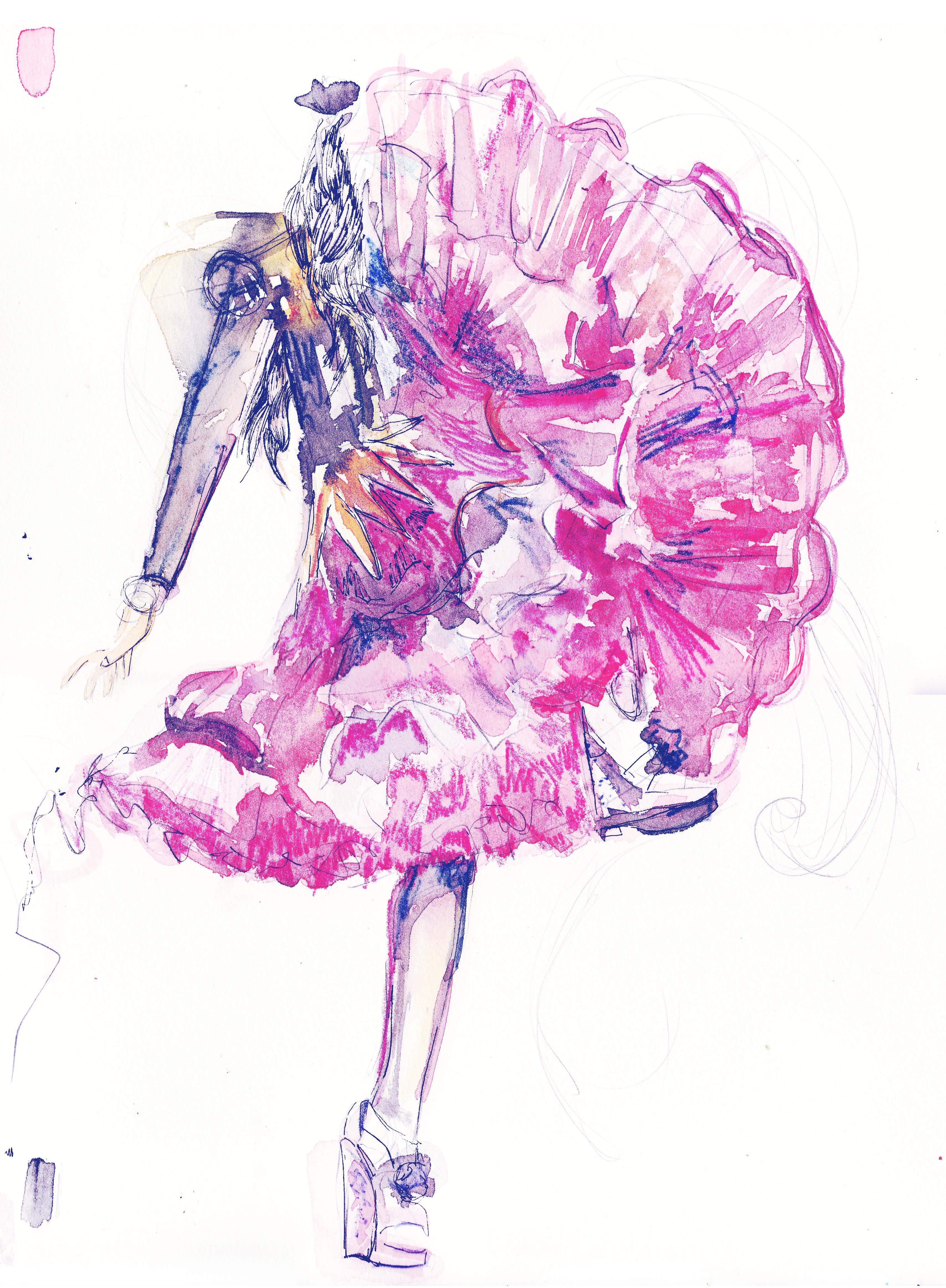 3416x4653 Fashion Illustration Illustratecommunicate - Watercolor Fashion Sketches