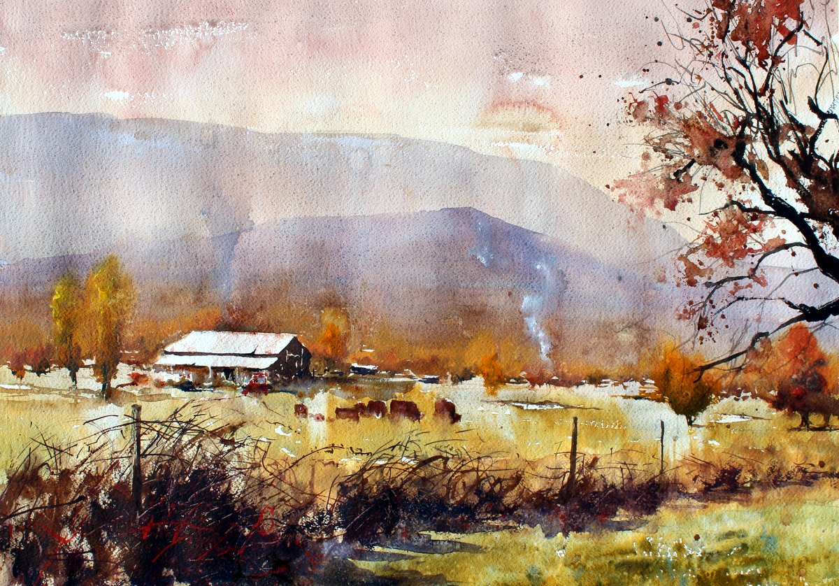 Watercolor Field
