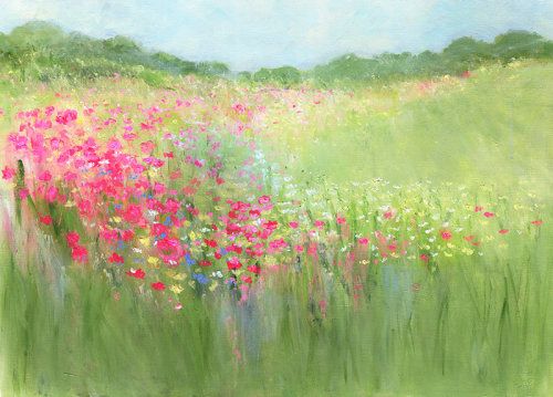 500x359 Peony Watercolour Paintings By Sue Fenlon Artistic Bent - Watercolor Field