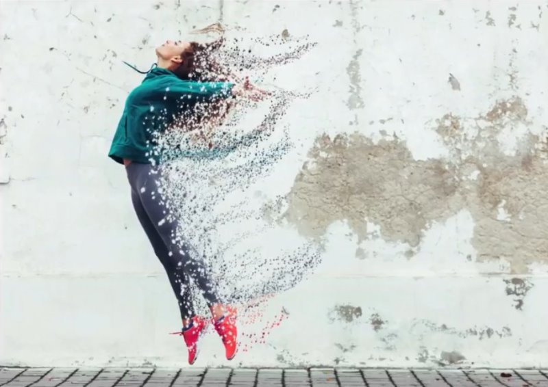 800x566 Particle Disintegration Effect In Photoshop Tutorial Avengers - Watercolor Filter Online