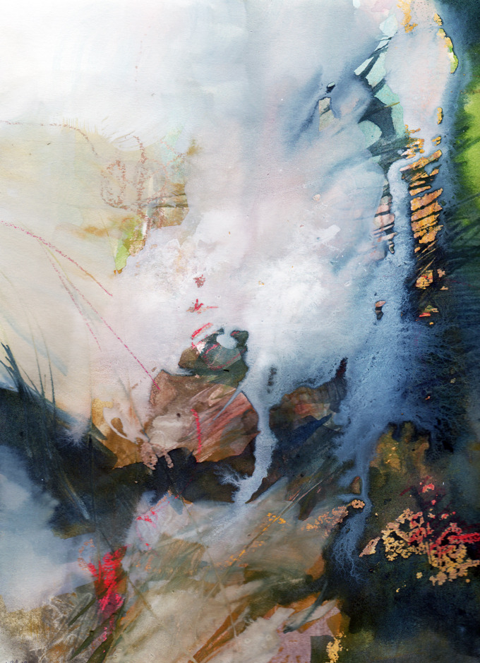 680x939 Fine Art Watercolor Mixed Media - Watercolor Fine Art