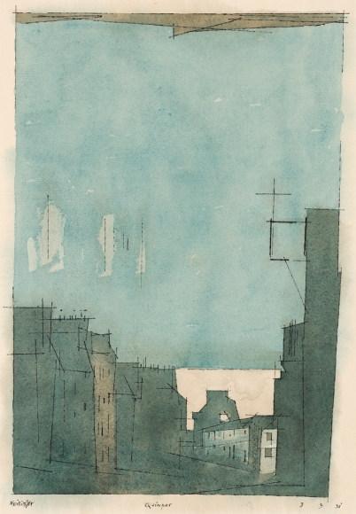 402x580 Lyonel Feininger Watercolors And Drawings - Watercolor Fine Art