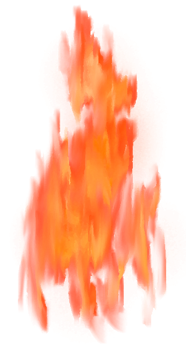 374x712 Collection Of Free Transparent Flame Watercolor. Download On Ubisafe - Watercolor Fire